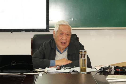 赵德馨教授来我校讲学